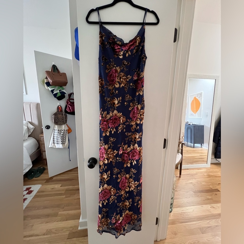 Princess Polly cowl neck maxi dress